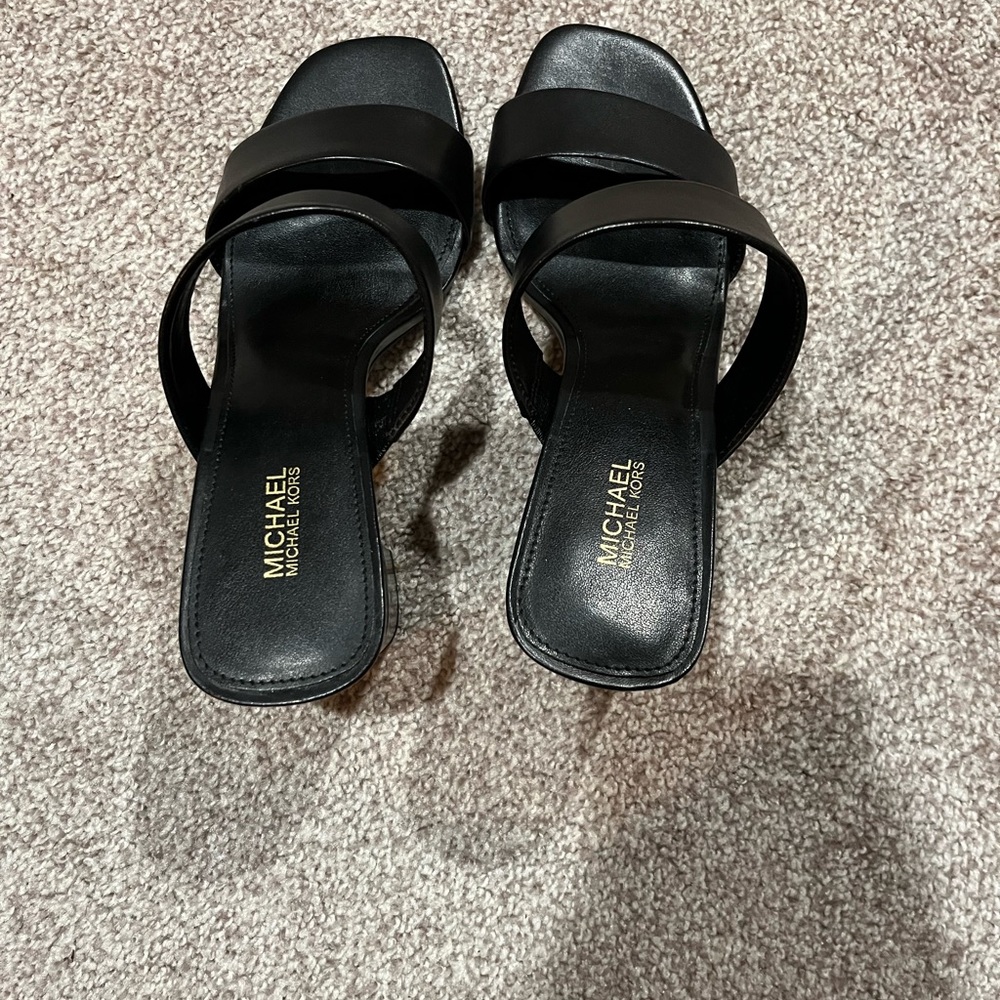 Michael Kors, Glenda Slide Sandals.